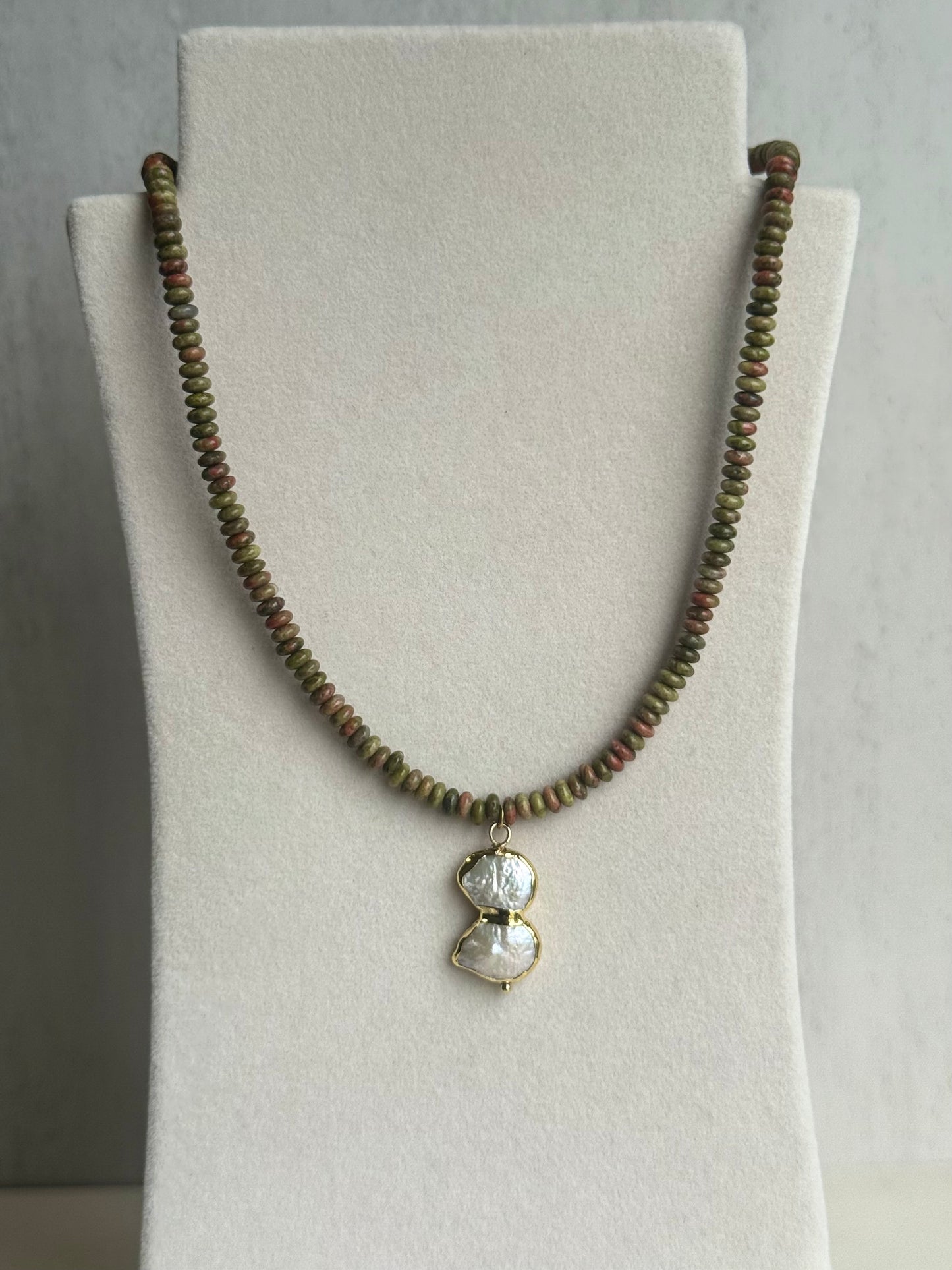 Earth & Essence Unakite Necklace