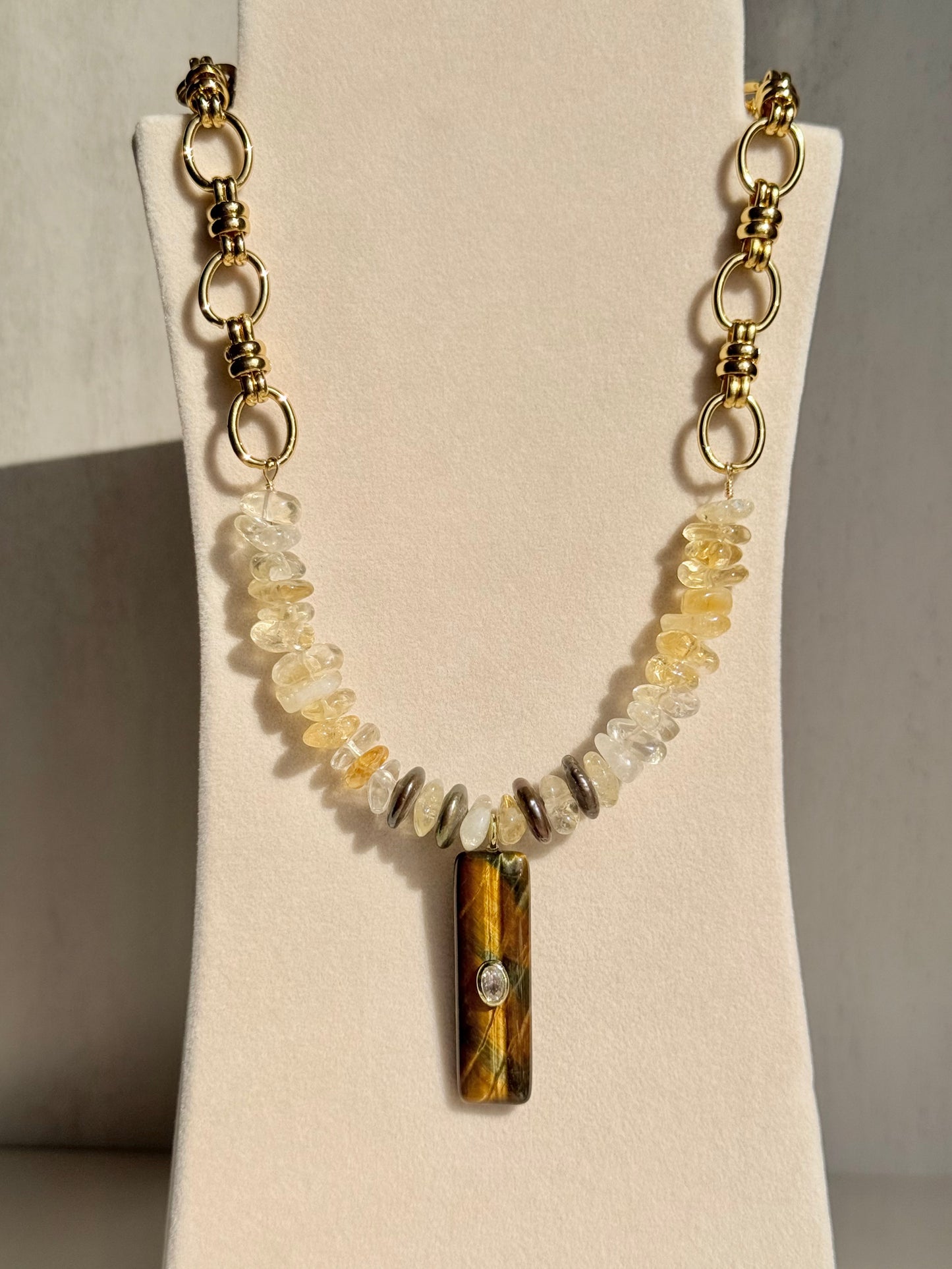 Radient Shield Necklace