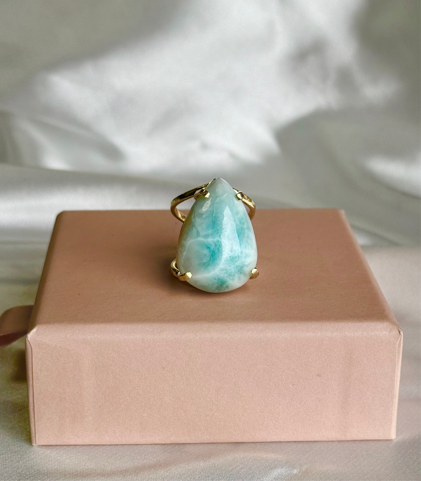 Larimar ring