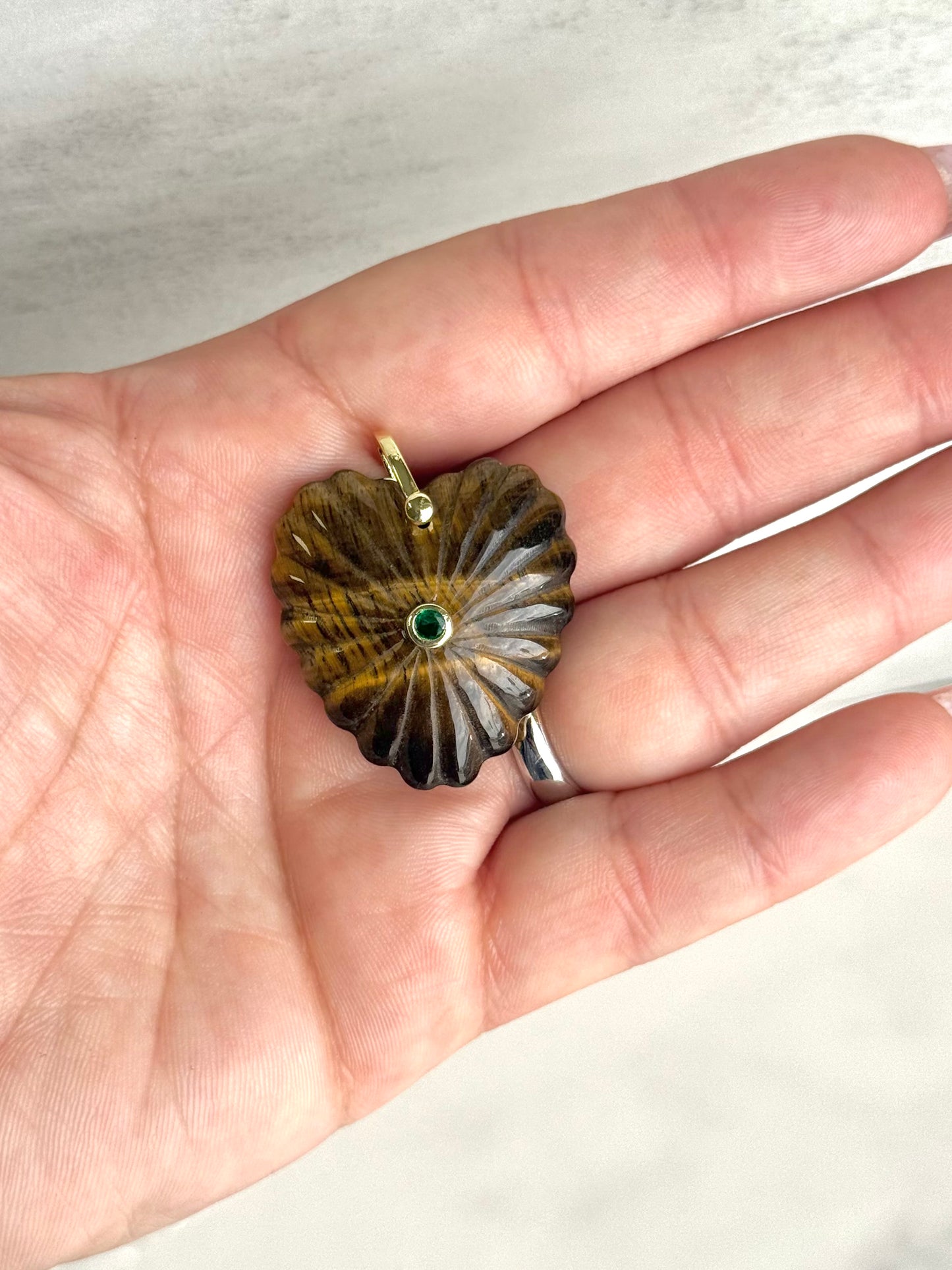 Crystal Heart Pendant