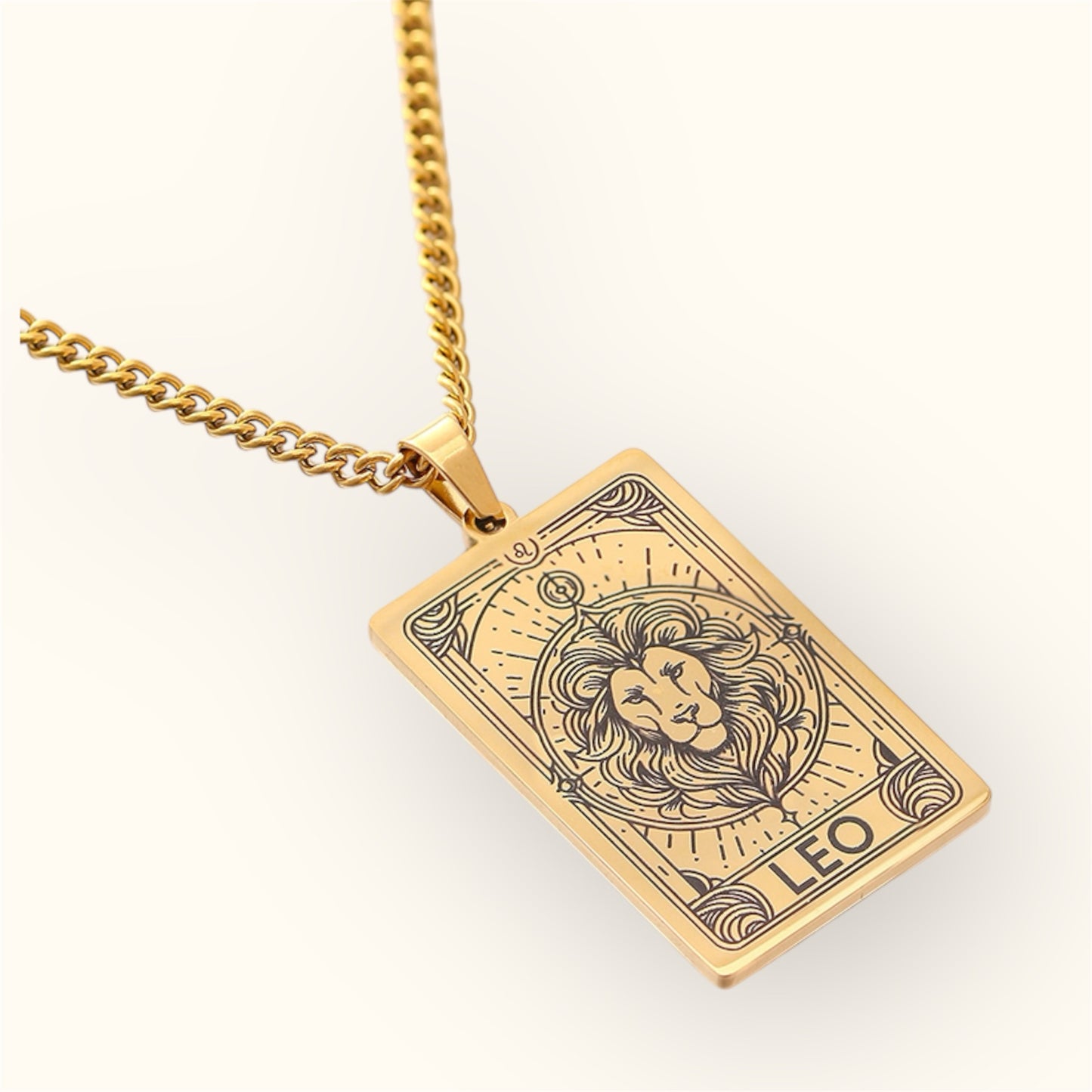 Zodiac Tag Necklace