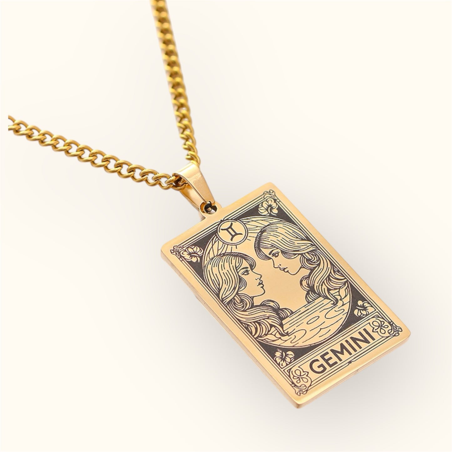 Zodiac Tag Necklace