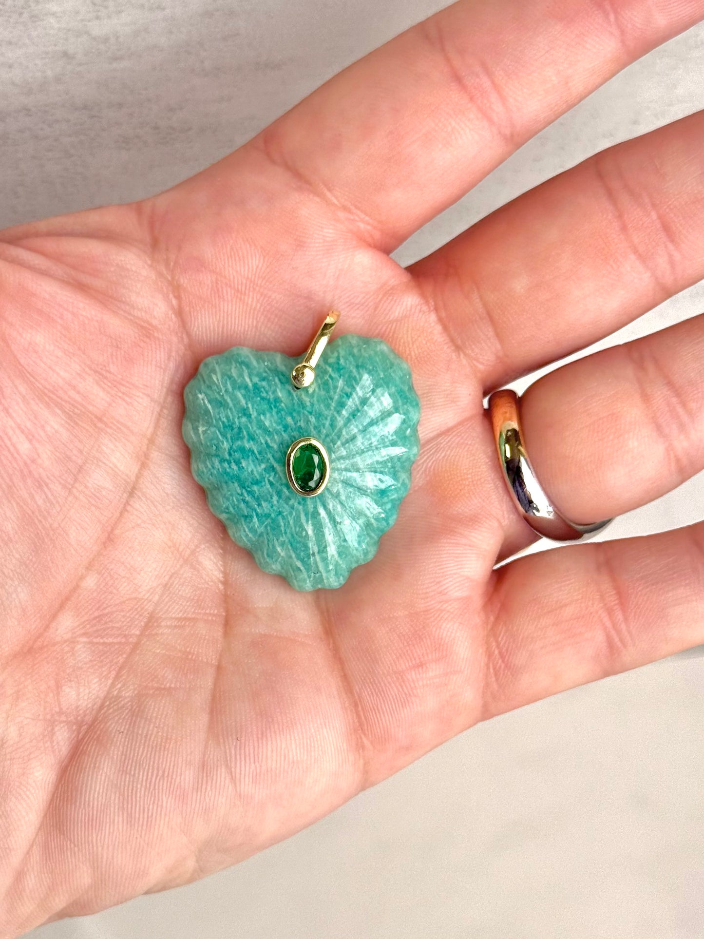 Crystal Heart Pendant