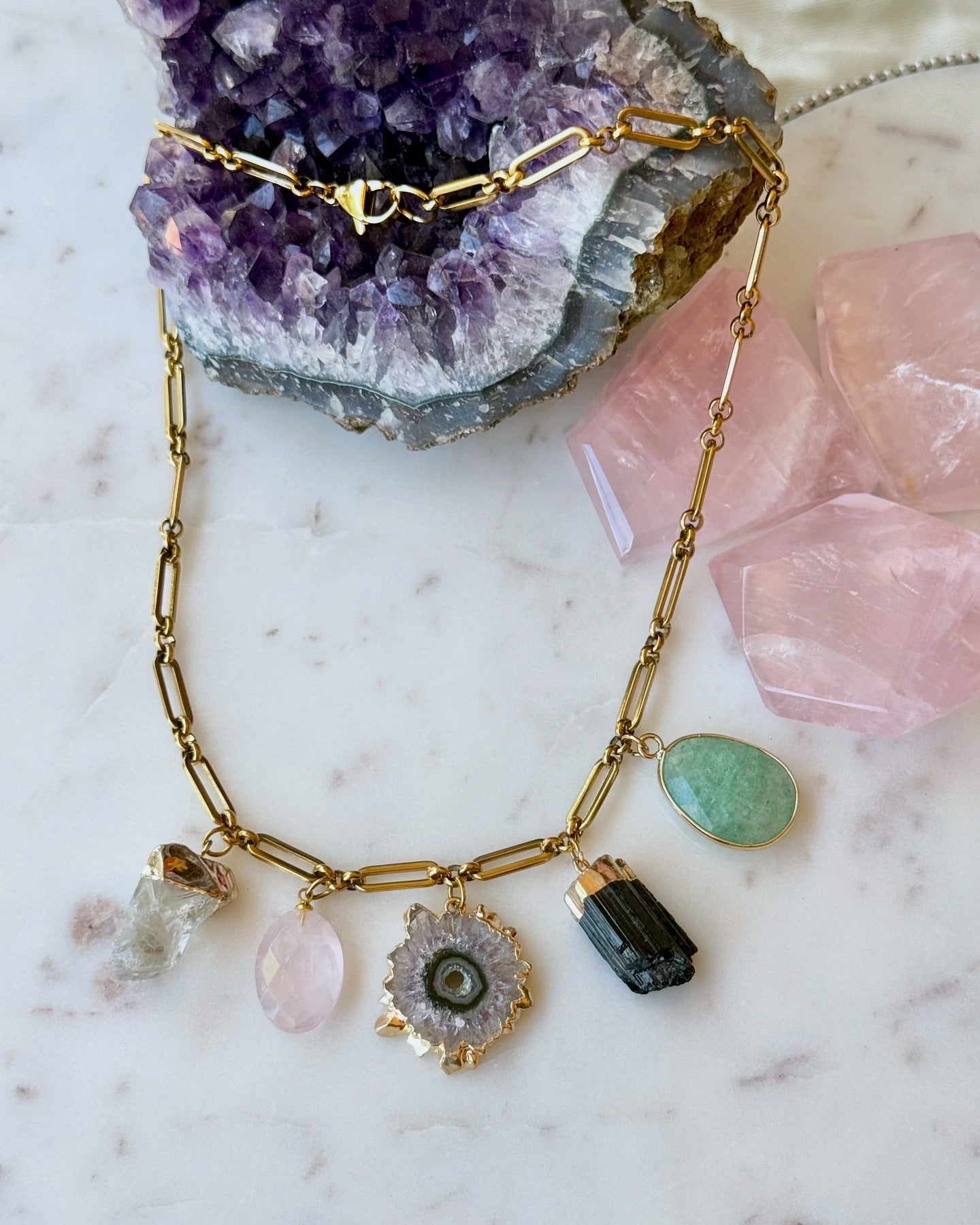 Heart & Shield necklace