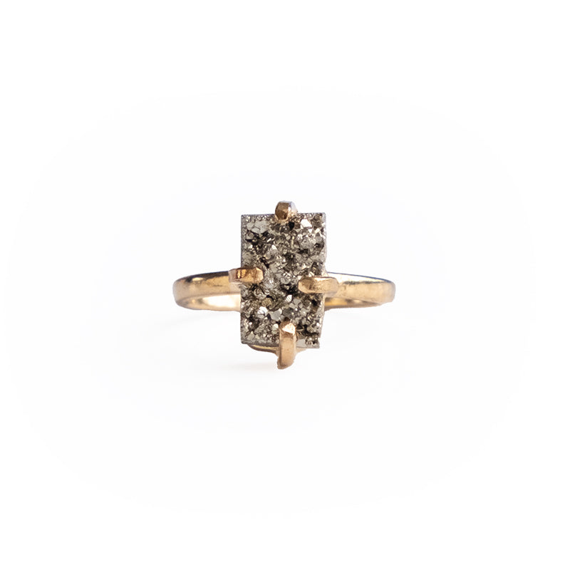 Mini Pyrite ring