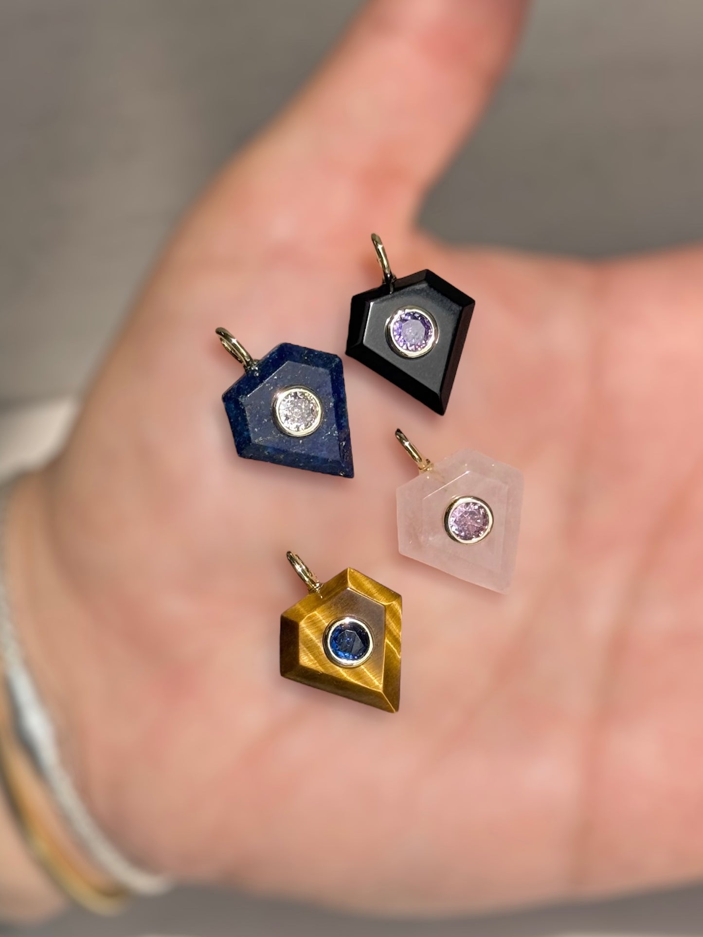 Diamond Crystal Pendants
