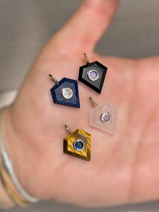 Diamond Crystal Pendants