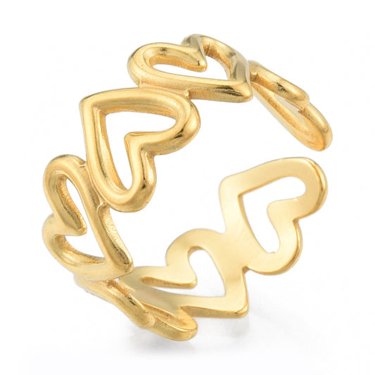 Eternal heart ring