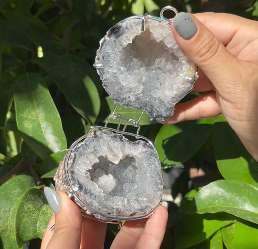 Agate Geode Box