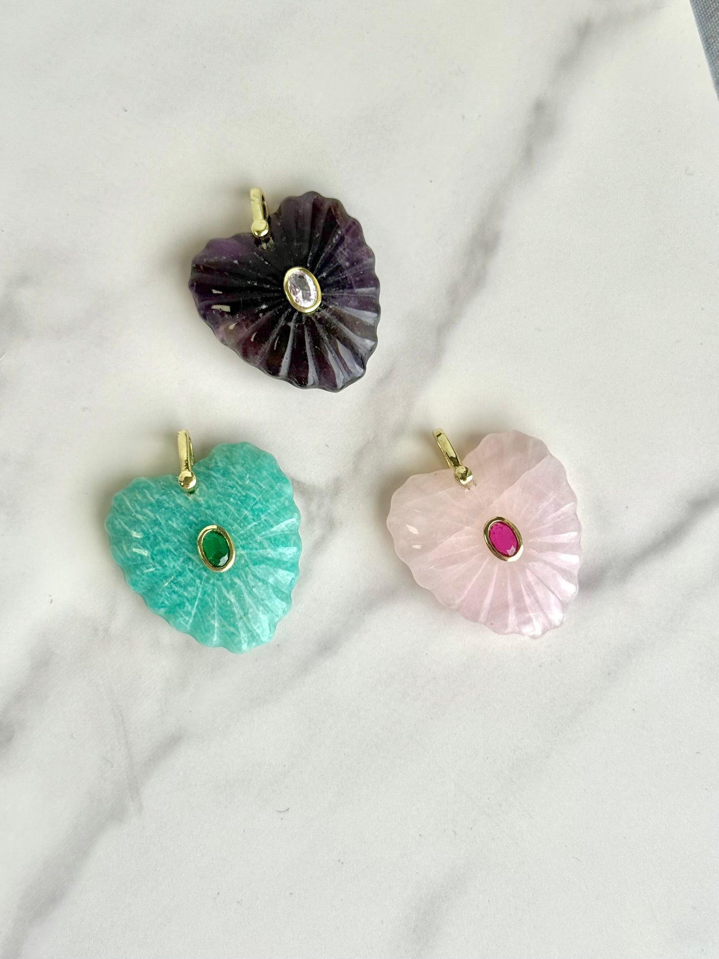Crystal Heart Pendant