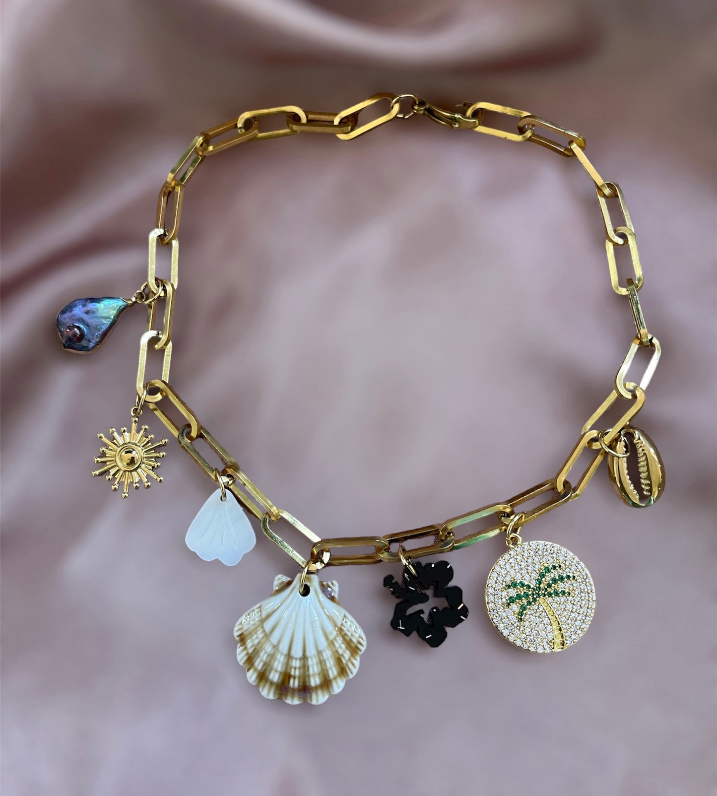 Tropical Breeze Charm Necklace