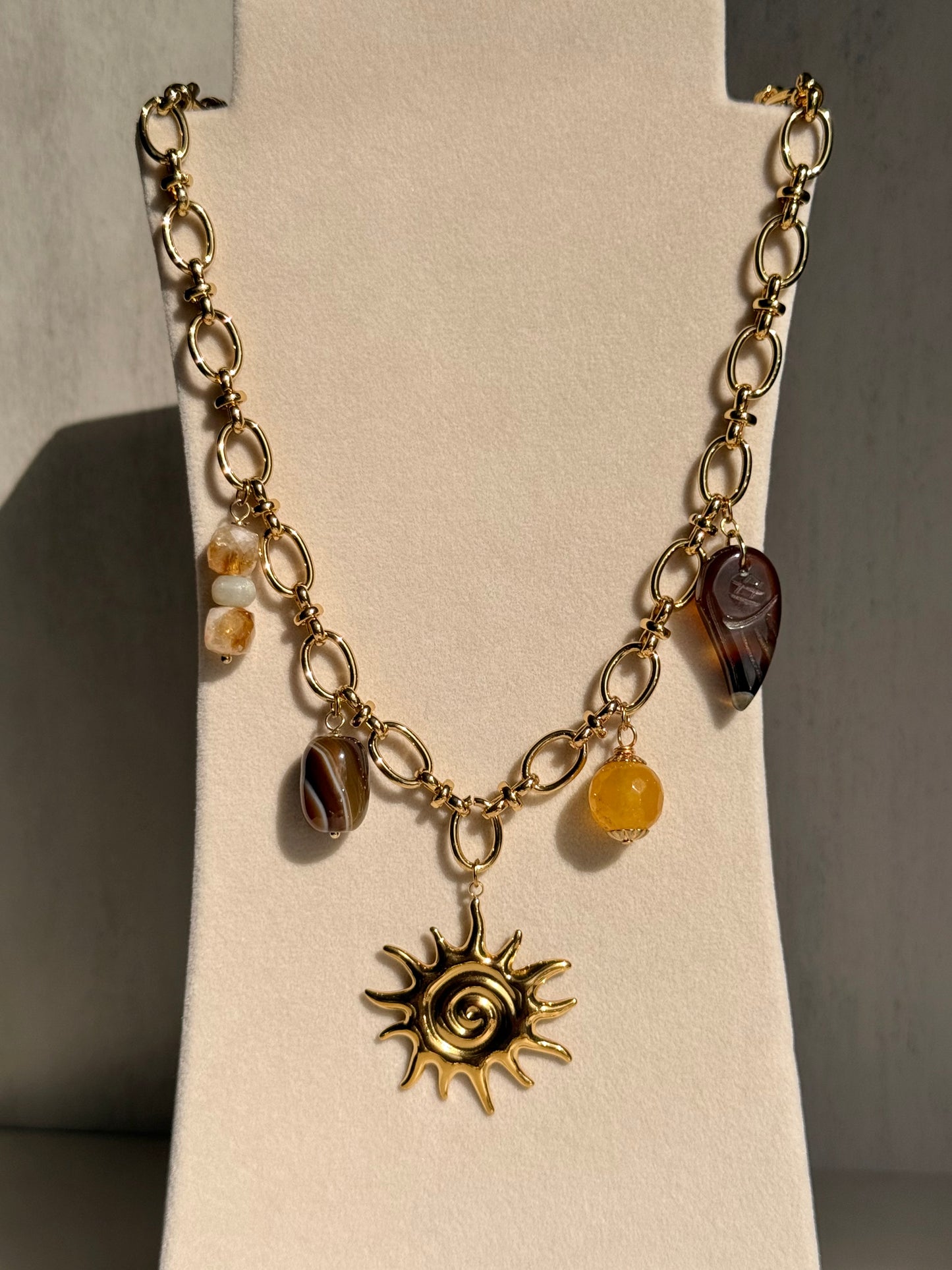 Golden Aura necklace