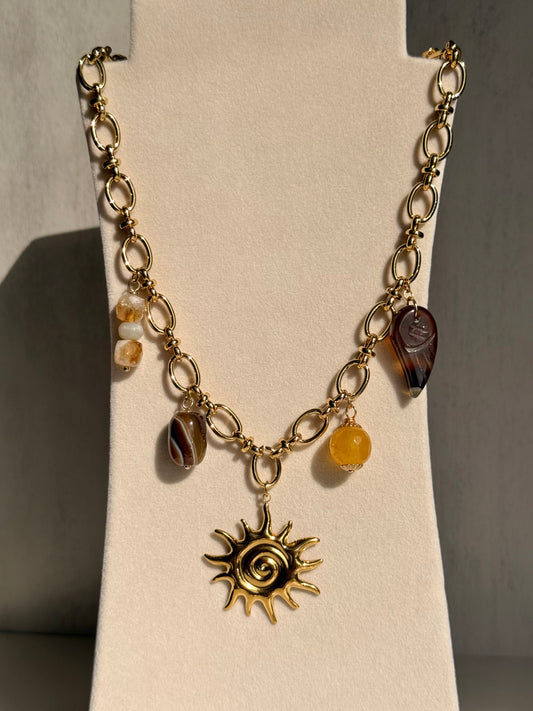 Golden Aura necklace