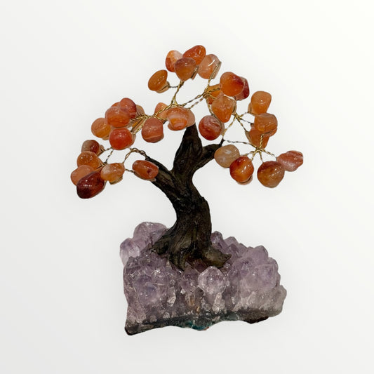 Crystal Tree on Amethyst Base