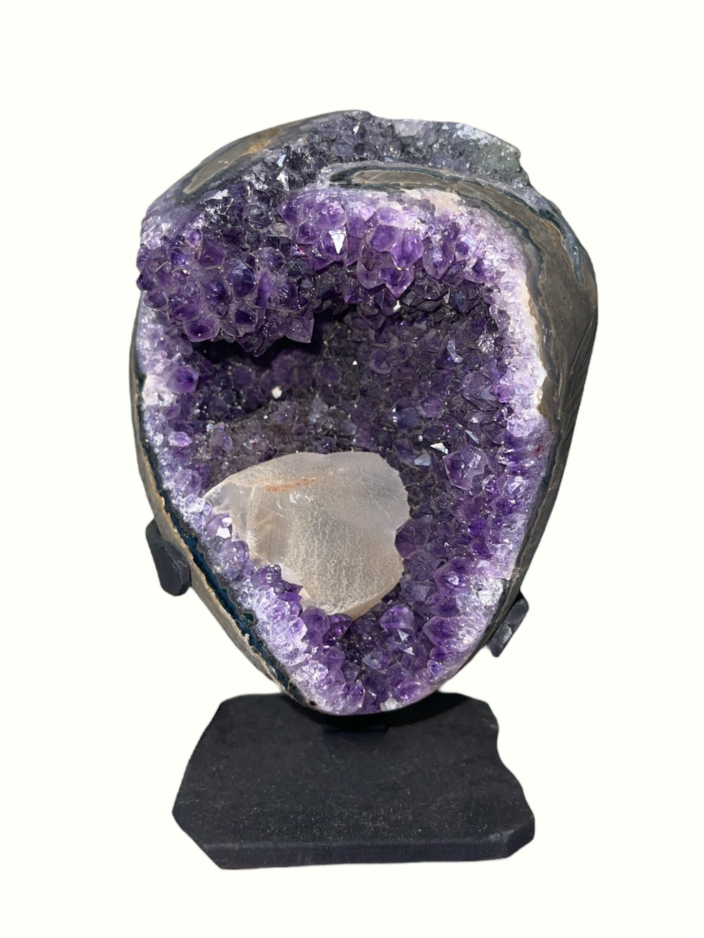 Amethyst and Calcite Freeform