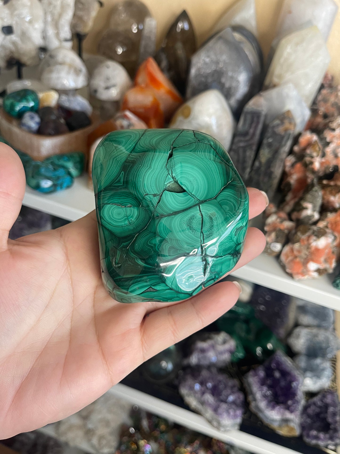 Malachite Freeforms