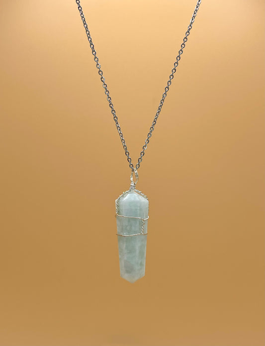 Amazonite Pendant Necklace