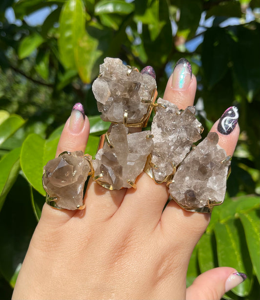 Smoky Quartz Ring