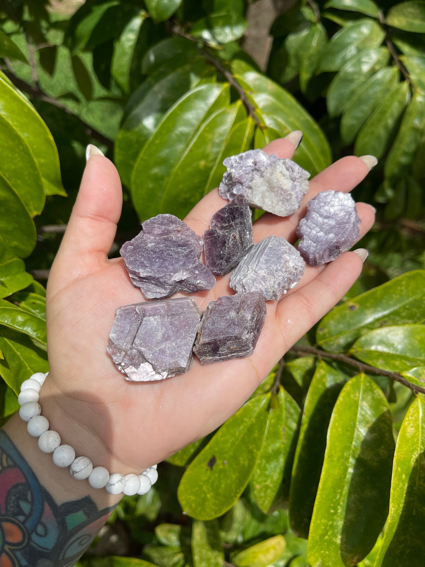 Crystalized Lepidolite