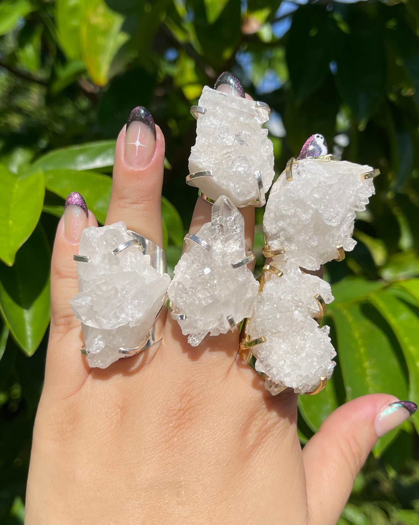 Clear Quartz Ring