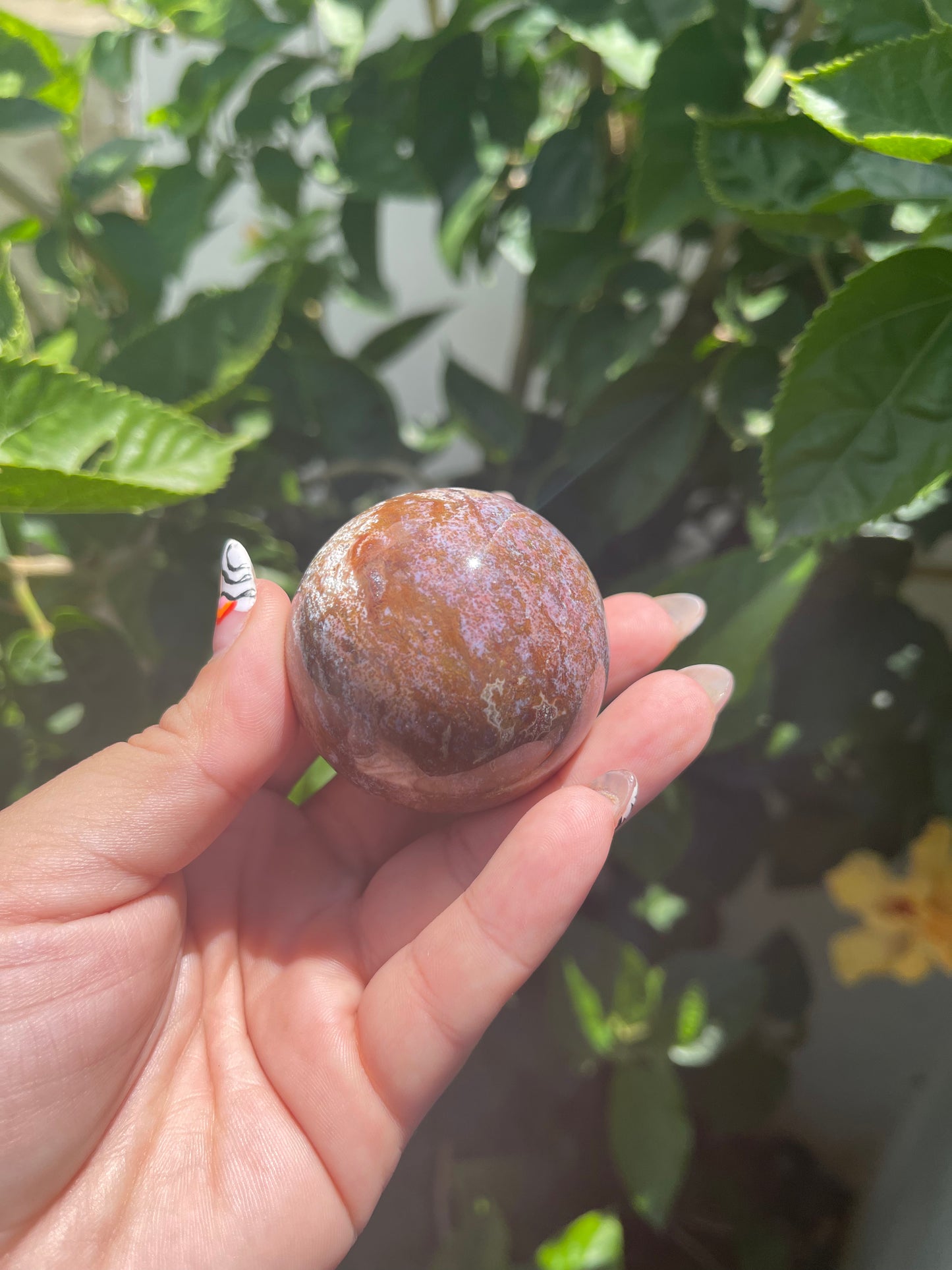 Mini Ocean Jasper Sphere