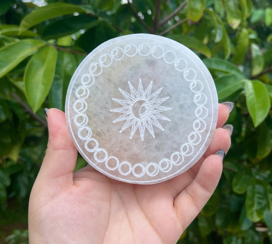 Selenite Charging Plate