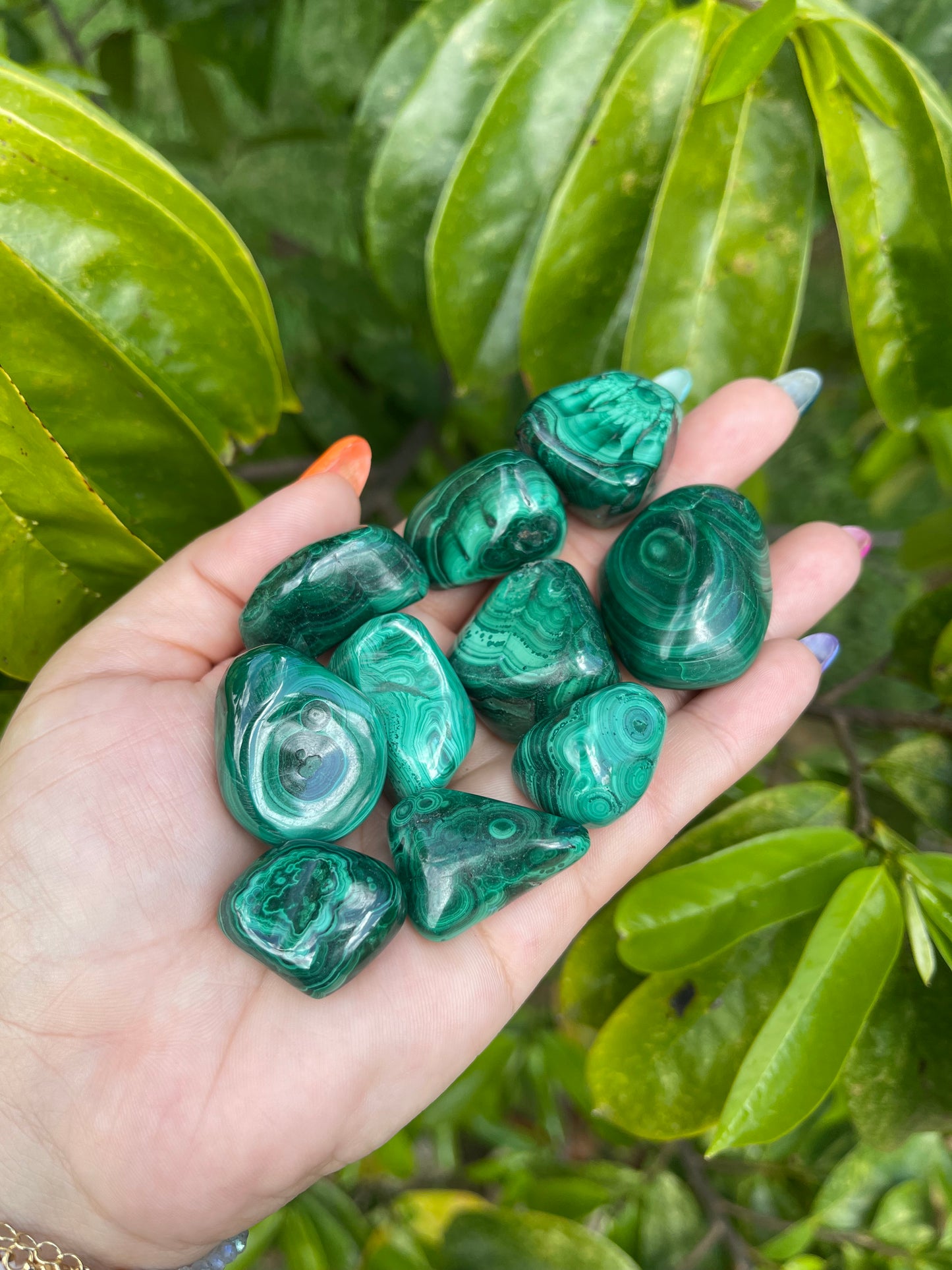 Malachite Tumbles