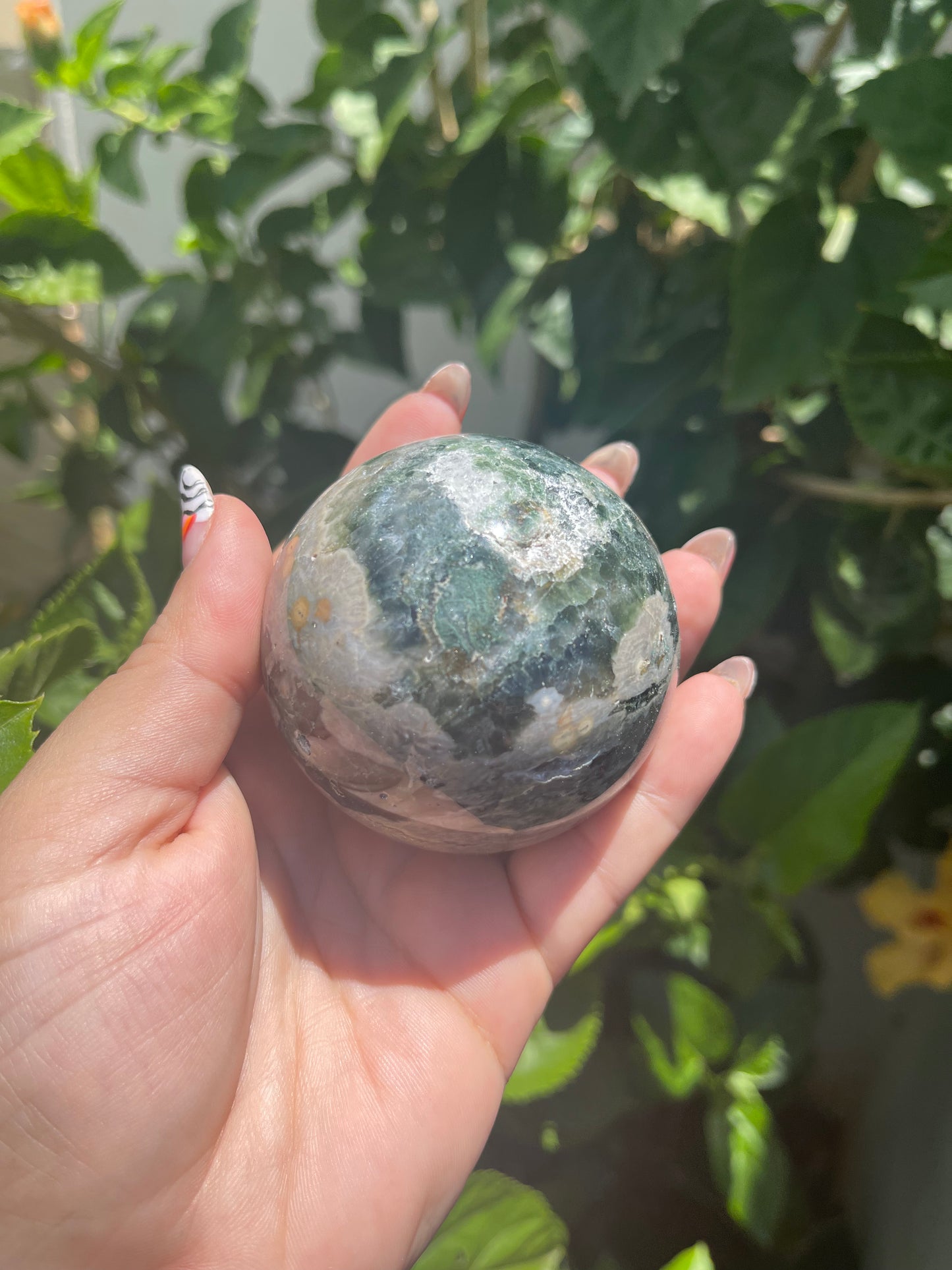 Ocean Jasper Sphere